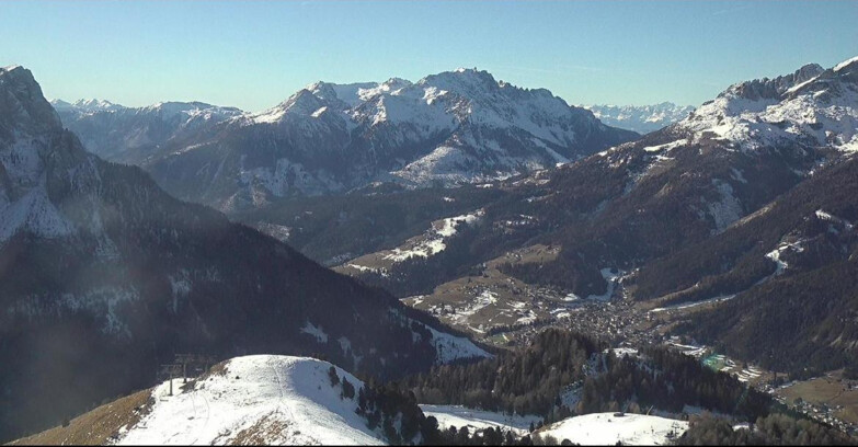Webcam Pozza di Fassa-Aloch-Buffaure  - Cabinovia Buffaure - Stazione a Monte