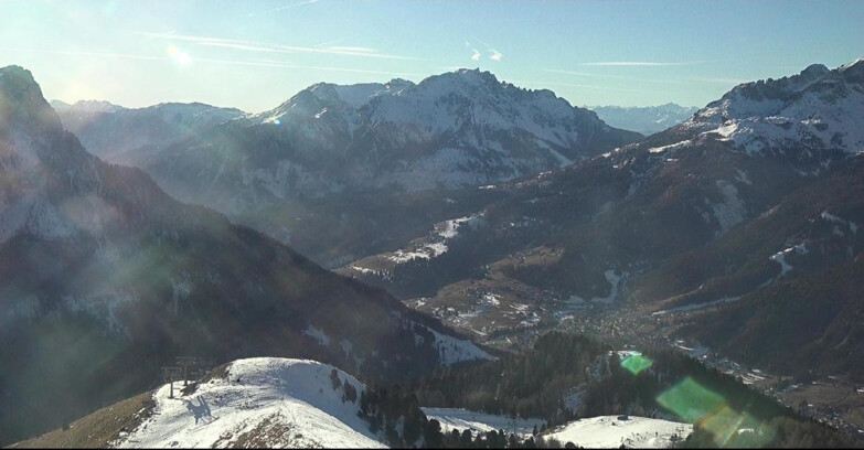 Webcam Pozza di Fassa-Aloch-Buffaure  - Cabinovia Buffaure - Stazione a Monte