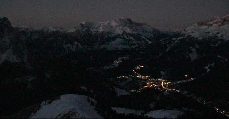 Webcam Pozza di Fassa-Aloch-Buffaure - Cabinovia Buffaure - Stazione a Monte