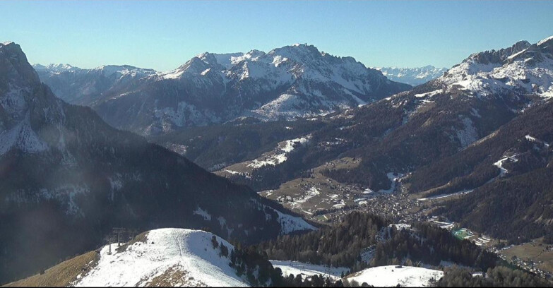 Webcam Pozza di Fassa-Aloch-Buffaure - Cabinovia Buffaure - Stazione a Monte