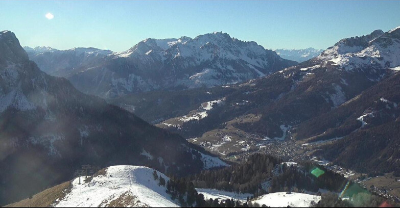 Webcam Pozza di Fassa-Aloch-Buffaure - Cabinovia Buffaure - Stazione a Monte