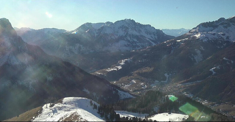 Webcam Pozza di Fassa-Aloch-Buffaure - Cabinovia Buffaure - Stazione a Monte