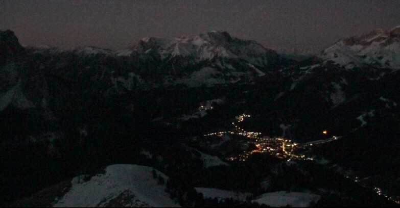 Webcam Pozza di Fassa-Aloch-Buffaure - Cabinovia Buffaure - Stazione a Monte