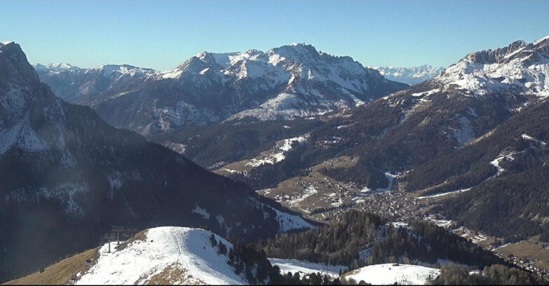 Webcam Pozza di Fassa-Aloch-Buffaure - Cabinovia Buffaure - Stazione a Monte