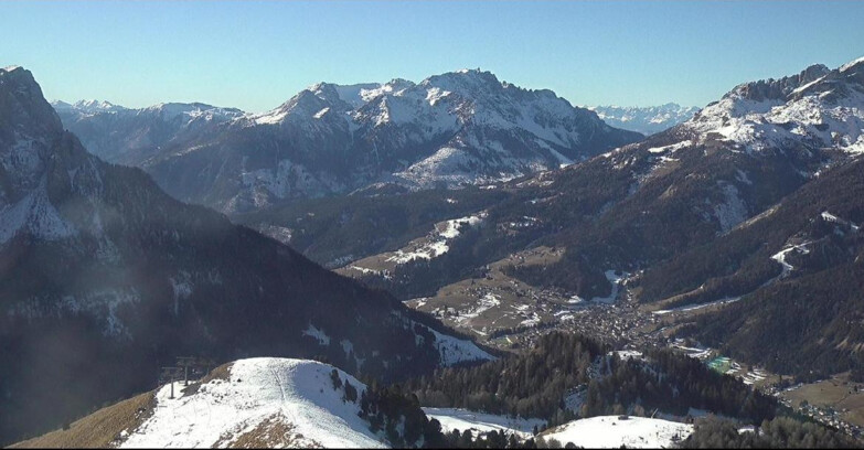 Webcam Pozza di Fassa-Aloch-Buffaure - Cabinovia Buffaure - Stazione a Monte