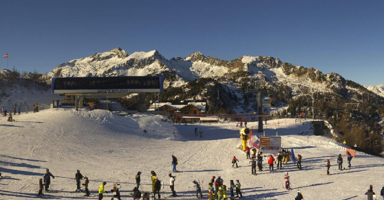 Webcam Фольгарида-Мариллева - Seggiovia Orso Bruno 