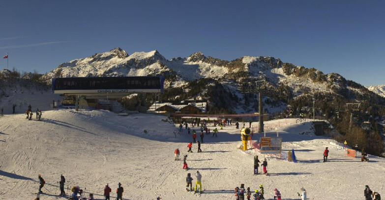 Webcam Фольгарида-Мариллева - Seggiovia Orso Bruno 