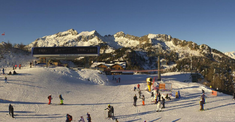 Webcam Фольгарида-Мариллева - Seggiovia Orso Bruno 