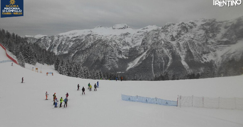 Webcam Фольгарида-Мариллева - Pista delle Rocce - Folgarida