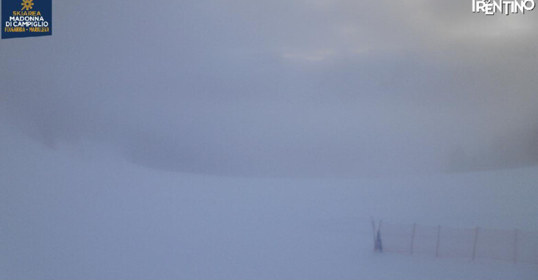 Webcam Skiarea Campiglio Dolomiti di Brenta Val di Sole Val Rendena - Pista delle Rocce - Folgarida