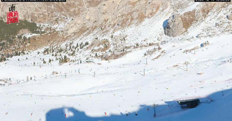 Webcam Canazei Belvedere - FUNSLOPE CANAZEI