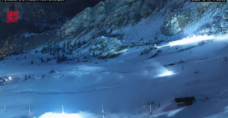 Webcam Canazei Belvedere - FUNSLOPE CANAZEI