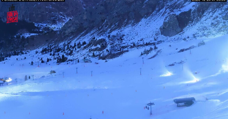 Webcam Canazei Belvedere - FUNSLOPE CANAZEI