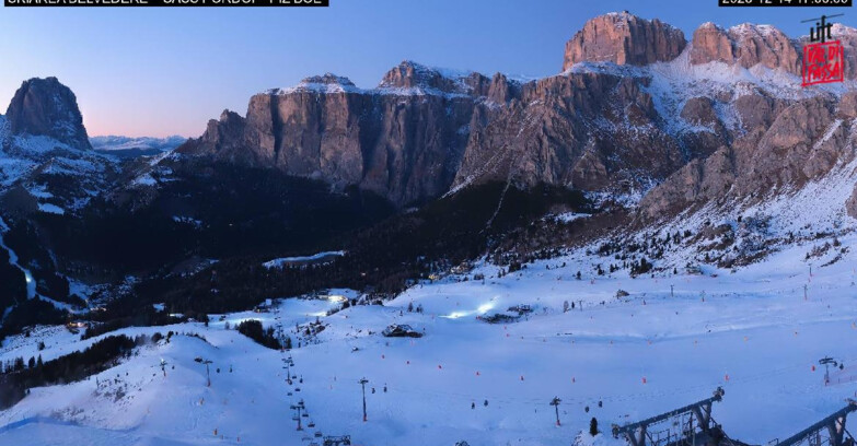 Webcam Canazei-Belvedere - SKIAREA BELVEDERE 