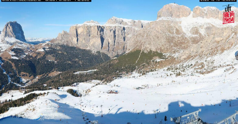 Webcam Canazei-Belvedere  - SKIAREA BELVEDERE 