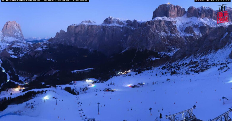 Webcam Canazei-Belvedere  - SKIAREA BELVEDERE 