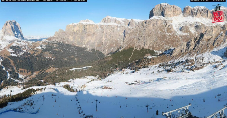 Webcam Canazei Belvedere - SKIAREA BELVEDERE 