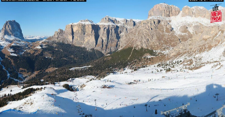 Webcam Canazei Belvedere - SKIAREA BELVEDERE 