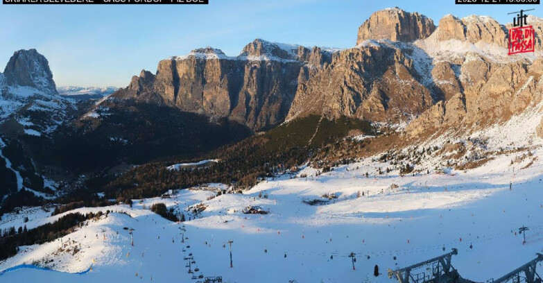 Webcam Canazei Belvedere - SKIAREA BELVEDERE 