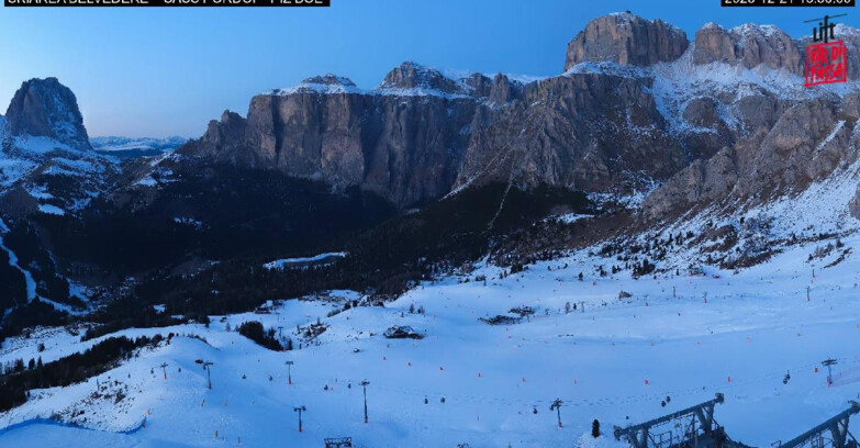 Webcam Canazei Belvedere - SKIAREA BELVEDERE 