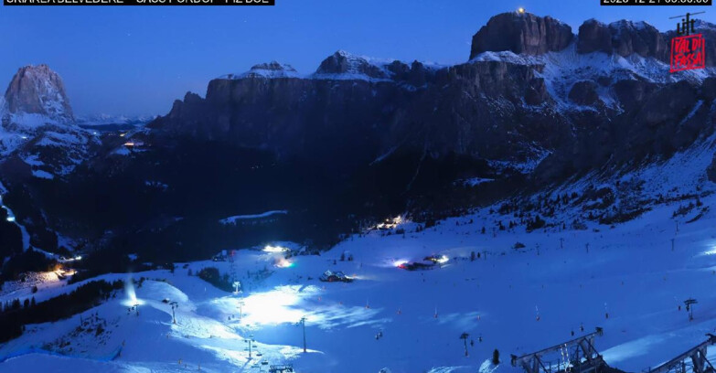 Webcam Canazei Belvedere - SKIAREA BELVEDERE 