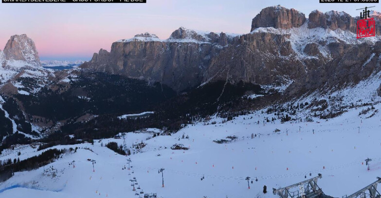 Webcam Canazei Belvedere - SKIAREA BELVEDERE 