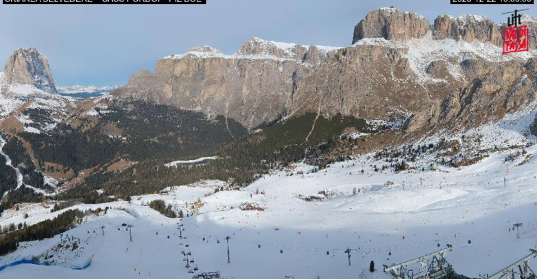 Webcam Canazei-Belvedere - SKIAREA BELVEDERE 