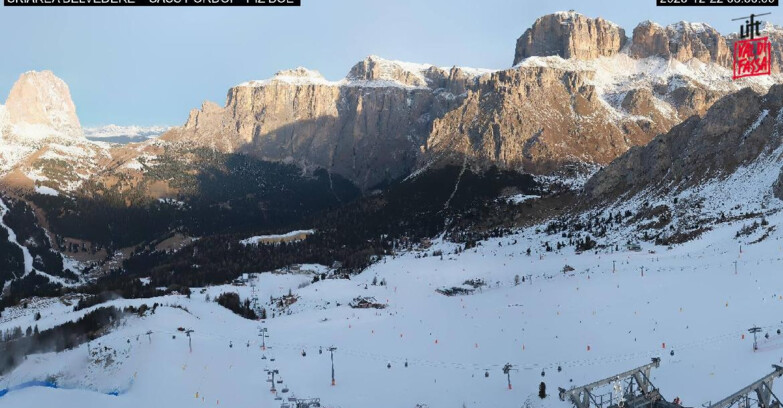 Webcam Canazei-Belvedere - SKIAREA BELVEDERE 