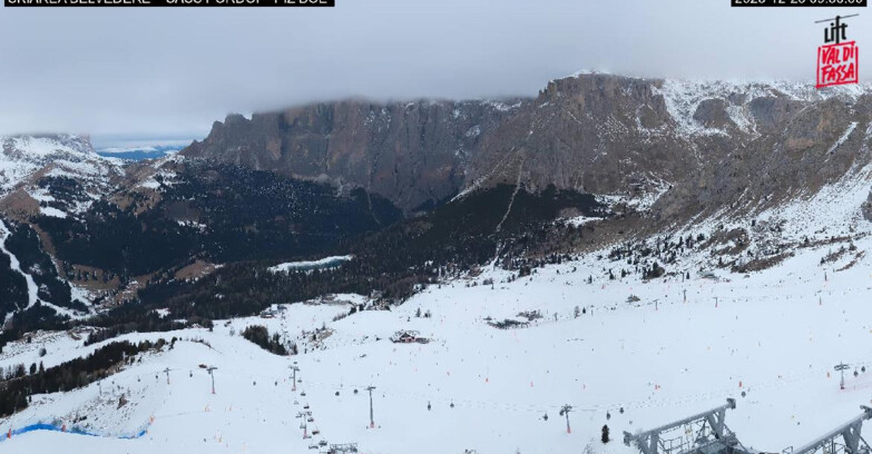 Webcam Canazei-Belvedere - SKIAREA BELVEDERE 