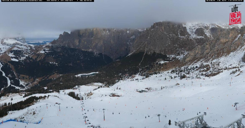Webcam Canazei-Belvedere - SKIAREA BELVEDERE 