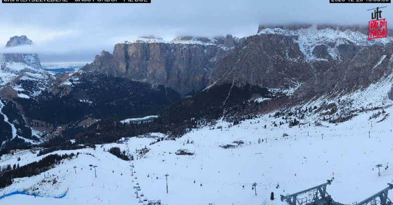 Webcam Canazei Belvedere - SKIAREA BELVEDERE 