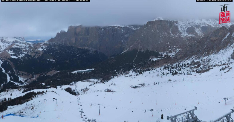 Webcam Canazei-Belvedere - SKIAREA BELVEDERE 