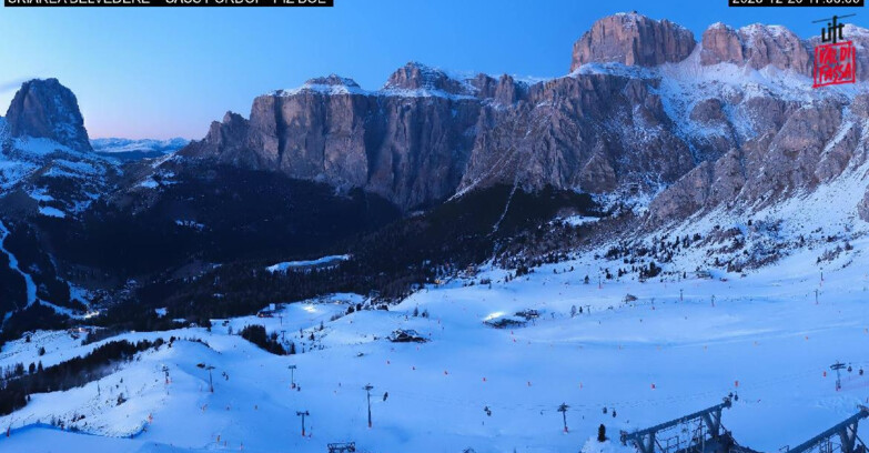 Webcam Canazei-Belvedere - SKIAREA BELVEDERE 