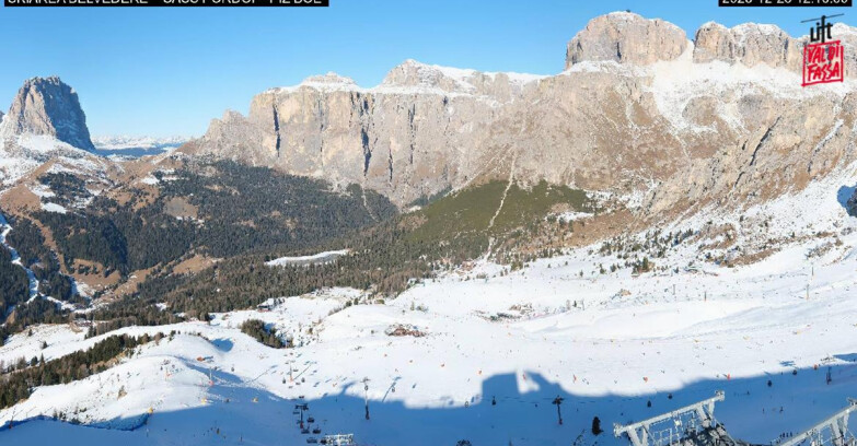 Webcam Canazei Belvedere - SKIAREA BELVEDERE 
