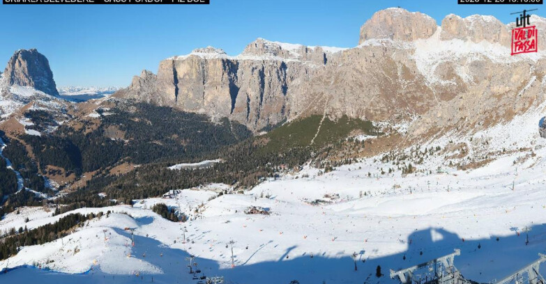 Webcam Canazei Belvedere - SKIAREA BELVEDERE 