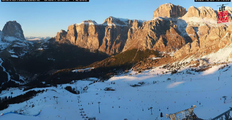 Webcam Canazei Belvedere - SKIAREA BELVEDERE 