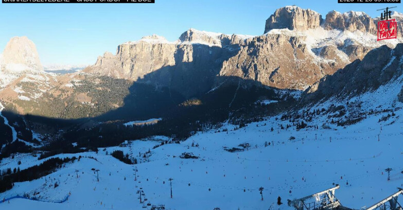 Webcam Canazei Belvedere - SKIAREA BELVEDERE 