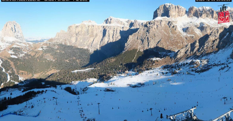 Webcam Canazei Belvedere - SKIAREA BELVEDERE 