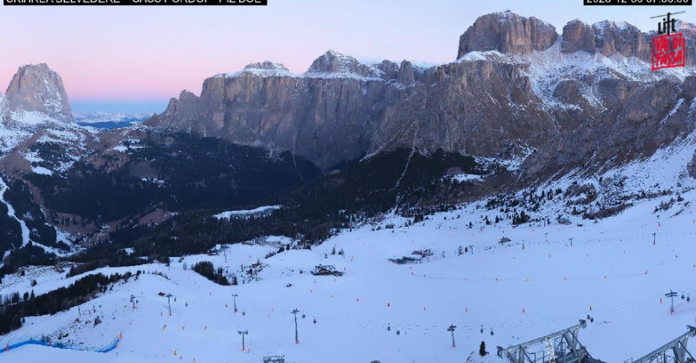 Webcam Canazei Belvedere - SKIAREA BELVEDERE 