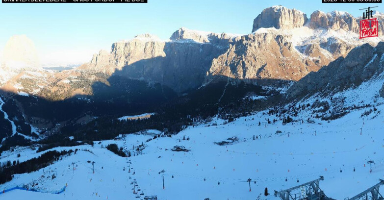 Webcam Canazei Belvedere - SKIAREA BELVEDERE 