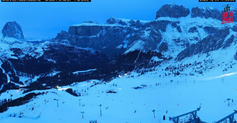 Webcam Canazei-Belvedere  - SKIAREA BELVEDERE 
