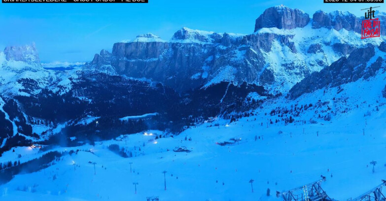 Webcam Canazei-Belvedere  - SKIAREA BELVEDERE 