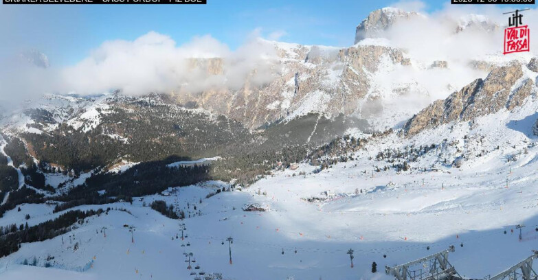 Webcam Canazei-Belvedere - SKIAREA BELVEDERE 