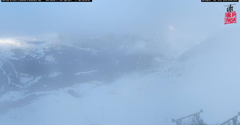 Webcam Canazei-Belvedere - SKIAREA BELVEDERE 