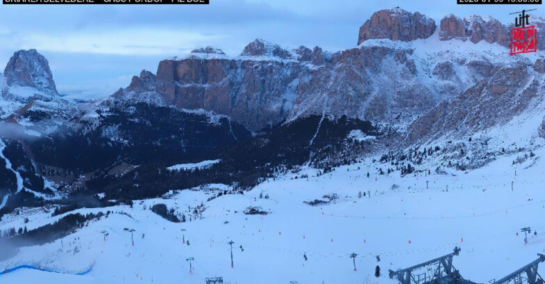 Webcam Canazei-Belvedere - SKIAREA BELVEDERE 