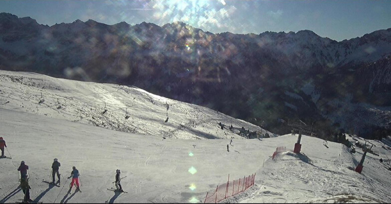Webcam Pozza di Fassa-Aloch-Buffaure  - Pista Pala del Geiger
