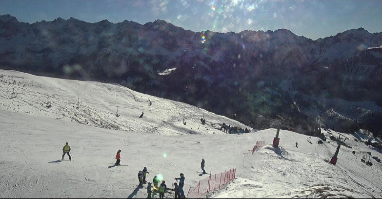 Webcam Pozza di Fassa-Aloch-Buffaure  - Pista Pala del Geiger