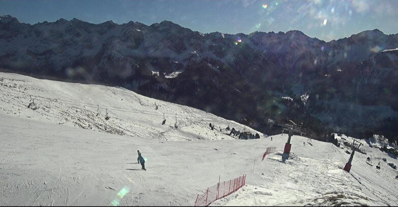 Webcam Pozza di Fassa-Aloch-Buffaure  - Pista Pala del Geiger