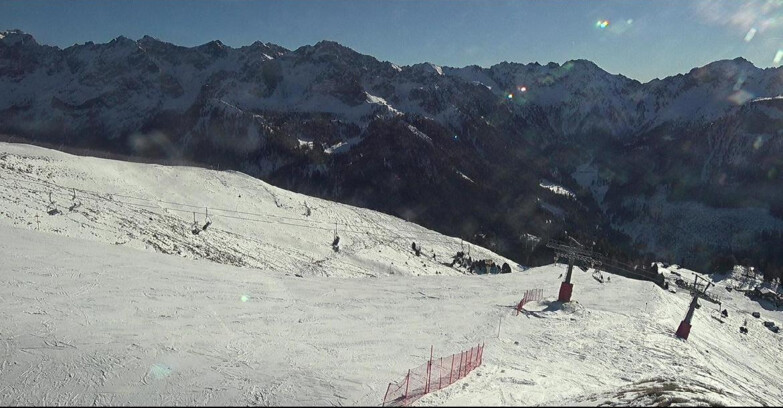 Webcam Pozza di Fassa-Aloch-Buffaure  - Pista Pala del Geiger
