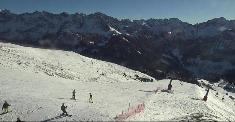 Webcam Pozza di Fassa-Aloch-Buffaure  - Pista Pala del Geiger